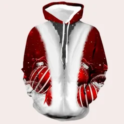 Shirts Heren*LAIS - Trendy Zomersweatshirt voor Heren Rood