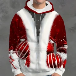 Shirts Heren*LAIS - Trendy Zomersweatshirt voor Heren Rood