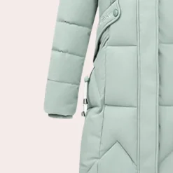 Jassen Dames*LANAI - Modieuze Winteroverjas voor Dames Groen