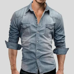 Shirts Heren*LARRY - Casual lange mouwen zomershirt