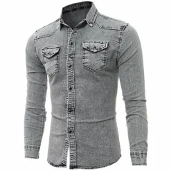 Shirts Heren*LARRY - Casual lange mouwen zomershirt