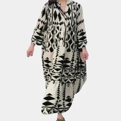 Jurken & Jumpsuits Dames*Laura - Elegante maxi-jurk voor dames, perfect voor de zomer