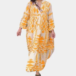 Jurken & Jumpsuits Dames*Laura - Elegante maxi-jurk voor dames, perfect voor de zomer