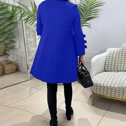 Jurken & Jumpsuits Dames*LAURENTIA - Casual zomerjurk met lange mouwen