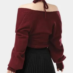 Truien & Vesten Dames*LAYLA - Trendy Zomerse Trui voor Dames Rood