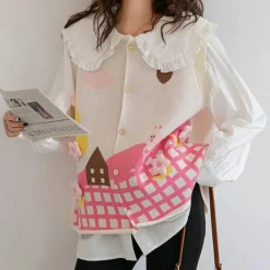 Truien & Vesten Dames*LEANI - Modieus Mouwloos Zomervest voor Dames Wit