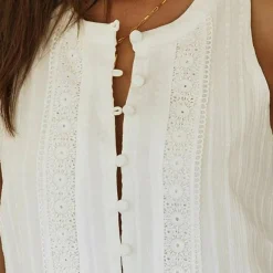 Jurken & Jumpsuits Dames*LEANNA - Elegante zomerjurk voor zonnige dagen Wit