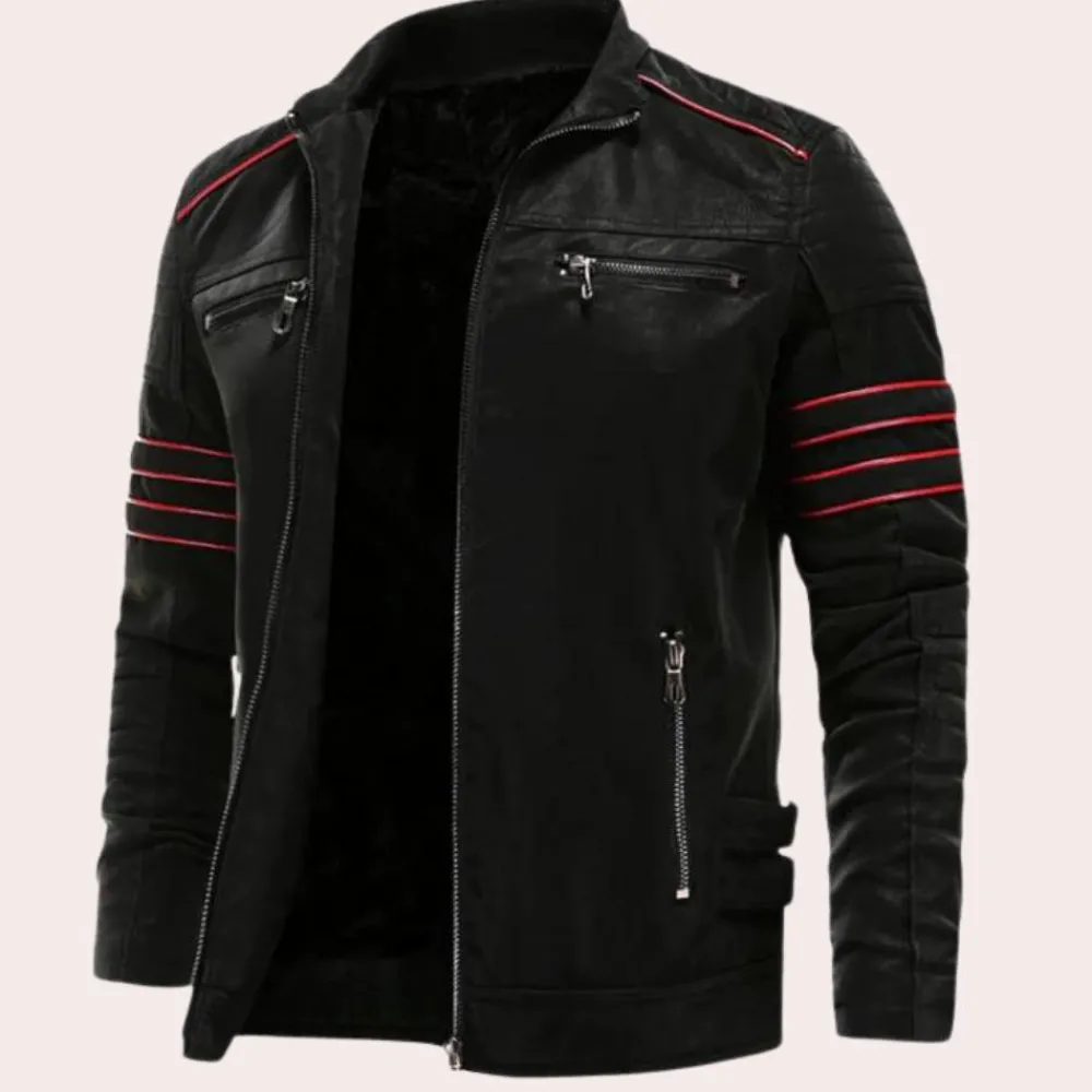 Jassen Heren*Lebron - Stijlvolle zomerjas voor heren Zwart