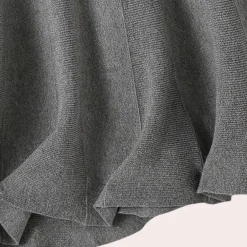 Broeken & Rokken Dames*LECEA - Comfortabele Zomerrok voor Dames Grijs