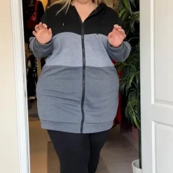 Jassen Dames*LEIANA - Stijlvolle Zomerjas voor Dames Grijs