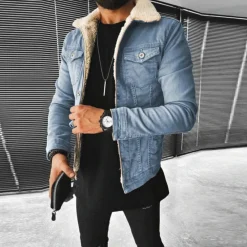 Jassen Heren*Leo - Lente/Zomer Spijkerjas voor heren