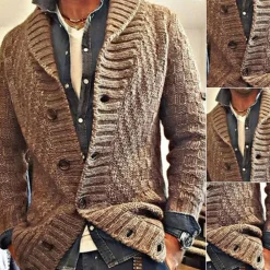 Truien & Vesten Heren|Jassen Heren*LEONARD - Lente/Zomer Vest Jas