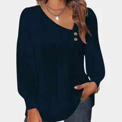 Blazers & Blouses Dames*Leonie - Stijlvolle damesblouse voor de zomer