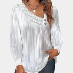 Blazers & Blouses Dames*Leonie - Stijlvolle damesblouse voor de zomer