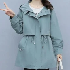 Jassen Dames*LEONTINA - Luxe Capuchonjas voor Dames