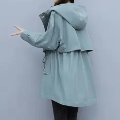 Jassen Dames*LEONTINA - Luxe Capuchonjas voor Dames