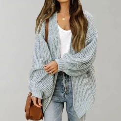 Truien & Vesten Dames*Leppa - Casual gebreid damesvest voor de zomer