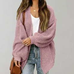 Truien & Vesten Dames*Leppa - Casual gebreid damesvest voor de zomer