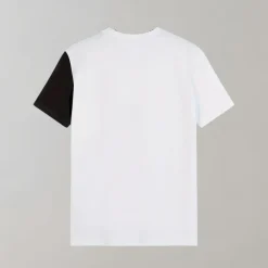 Shirts Heren*Lex - Casual kleurenblok t-shirt voor heren, perfect voor de zomer
