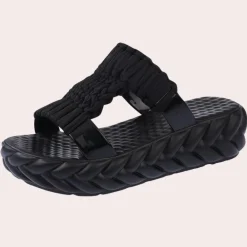 Damesschoenen*Lia - Trendy zomersandalen met vlechten voor een zorgeloze zomer
