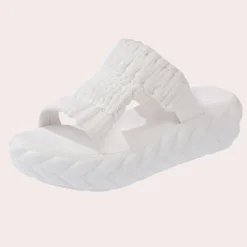 Damesschoenen*Lia - Trendy zomersandalen met vlechten voor een zorgeloze zomer