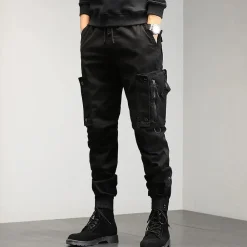 Broeken Heren*LIAS - Zomerse casual cargo broek