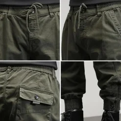 Broeken Heren*LIAS - Zomerse casual cargo broek