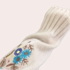 Truien & Vesten Dames*Lichte damestrui met bloemenborduursel voor de zomer