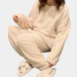 Sets Dames*Lichte en luchtige pyjamaset voor dames - Perfect voor de zomer Beige