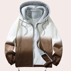 Jassen Heren*LIKO - Luxe Zomer Capuchonjas voor Heren