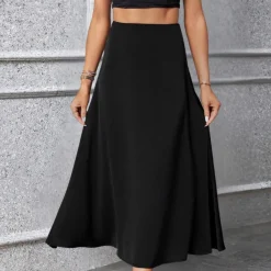 Broeken & Rokken Dames*LILYANNA - Zomerse Casual Rok voor Dames Zwart