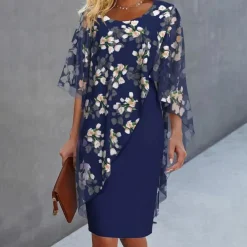 Jurken & Jumpsuits Dames*Linnea - Elegante zomer bloemenjurk voor dames