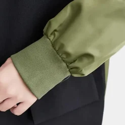 Jassen Dames*LINZEI - Modieuze Zomerjas voor Dames Zwart Groen