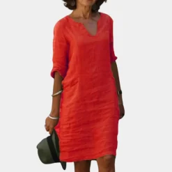 Jurken & Jumpsuits Dames*Livia - Casual zomerjurk voor vrouwen - Perfect voor Lente en Zomer