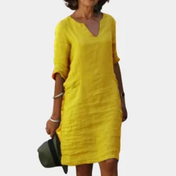 Jurken & Jumpsuits Dames*Livia - Casual zomerjurk voor vrouwen - Perfect voor Lente en Zomer