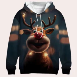 Truien & Vesten Heren*LOBO - Geraffineerd Zomers Sweatshirt voor Heren Marineblauw