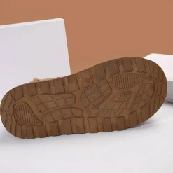 Damesschoenen*LOISA - Zomerse laarzen met dikke zool Lichtbruin