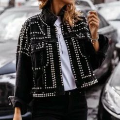 Jassen Dames*LOKOMOTIV - Lente/Zomerjas met klinknagels