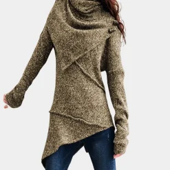 Truien & Vesten Dames*Lola - Elegante Asymmetrische Gebreide Damestrui voor de Zomer