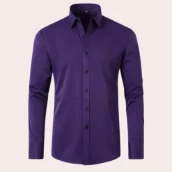 Shirts Heren*Lorenzo - Heren Ultra-Flex Zomer Overhemd