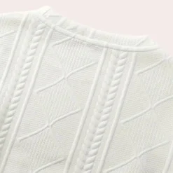 Truien & Vesten Heren*LOUIS - Comfortabel Zomers Sweatshirt voor Heren Wit