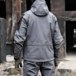 Sets Heren*LOUIS - Lente/Zomer hooded jas en cargo broek set