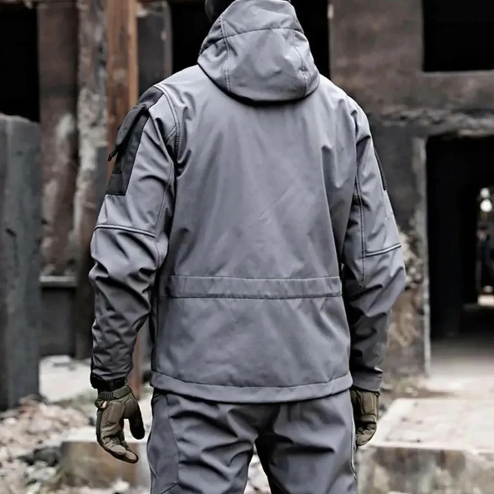 Sets Heren*LOUIS - Lente/Zomer hooded jas en cargo broek set