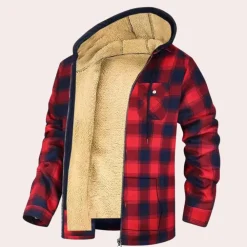 Jassen Heren*LOUIS - Moderne Capuchonjas voor Heren - Zomerse Stijl