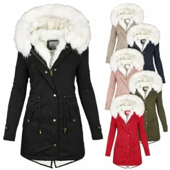Jassen Dames*Louise - Lange winterjas voor dames