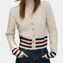 Truien & Vesten Dames*LUA - Elegante Zomervest voor Dames Beige