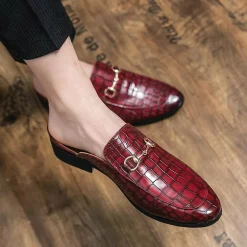 Schoenen Heren*LUCA - Stijlvolle zomerse loafers met open achterkant