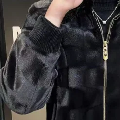 Jassen Heren*LUCAS - Veelzijdige Winterjas voor Heren Zwart