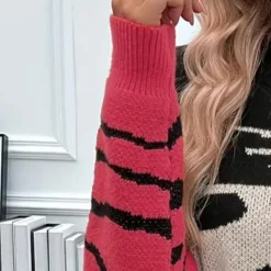 Truien & Vesten Dames*LUCI - Trendy Zomerse Trui voor Dames Zwart