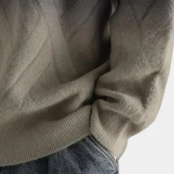 Truien & Vesten Heren*LUCIFER - Luchtige Zomertrui voor Heren Donkergrijs